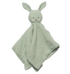 Jabadabado snuttefilt bunny grön