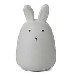 Liewood nattlampa Winston, rabbit dumbo grey