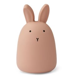 Liewood nattlampa Winston, rabbit dark rose