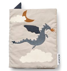 Liewood tygbok Drako, little dragon/dark sandy mix