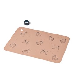 Liewood underlägg silikon Jude, unicorn/pale tuscany