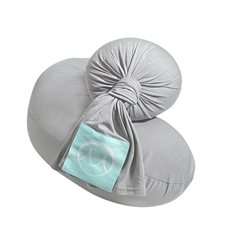 Najell gravid- & amningskudde, mercury grey