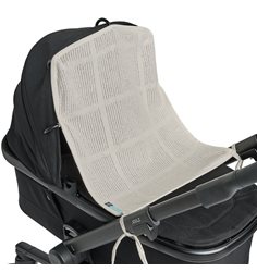 Najell barnvagnsgardin luftig, ivory white