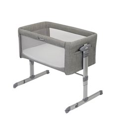 Joie bedside crib Roomie Glide, foggy grey
