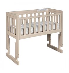 Troll bedside crib Oslo, sand