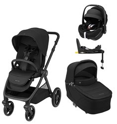 Maxi-Cosi Oxford Plus duovagn +  Pebble 360 Pro 2 babyskydd + bas