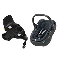 Maxi-Cosi Coral 360 i-Size babyskydd + Familyfix 360 Pro isofixbas