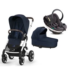 Cybex Talos S Lux Duovagn + BeSafe Go Beyond Babyskydd
