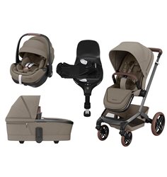 Maxi-Cosi Fame duovagn + Pebble 360 Pro 2 + FamilyFix 360 Pro isofixbas