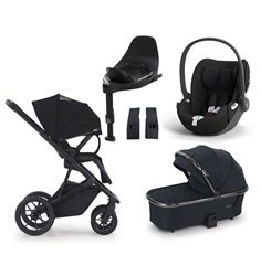 Crescent Prestige 2 Exclusive duovagn + Cybex Cloud T med isofix-bas