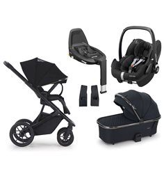 Crescent Prestige 2 Exclusive + Maxi-Cosi Pebble Pro med isofixbas och adaptrar