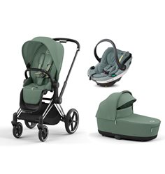 Cybex Priam duovagn + BeSafe Go Beyond babyskydd