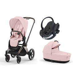 Cybex Priam duovagn + BeSafe iZi Go Modular X2 i-Size babyskydd