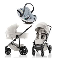 Britax Smile 5Z duovagn + BeSafe Go Beyond Babyskydd
