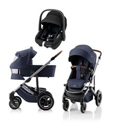 Britax Smile 5Z duovagn + Maxi-Cosi Pebble S babyskydd