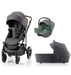 Britax Smile 5Z duovagn + Joie I-Snug 2 babyskydd