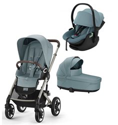Cybex Talos S Lux duovagn + Maple babyskydd