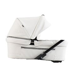 Emmaljunga liggdel+ Lux, white leatherette