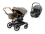 Emmaljunga Double Sento duovagn + Britax Römer Baby-Safe Pro babyskydd