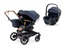 Emmaljunga Double Sento duovagn + Britax Römer Baby-Safe Pro babyskydd