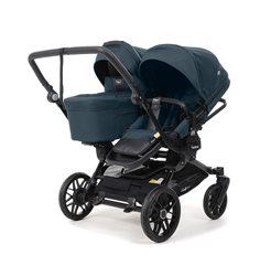 Emmaljunga Double Sento tvillingvagn (2 sitt- & 2 liggdelar)