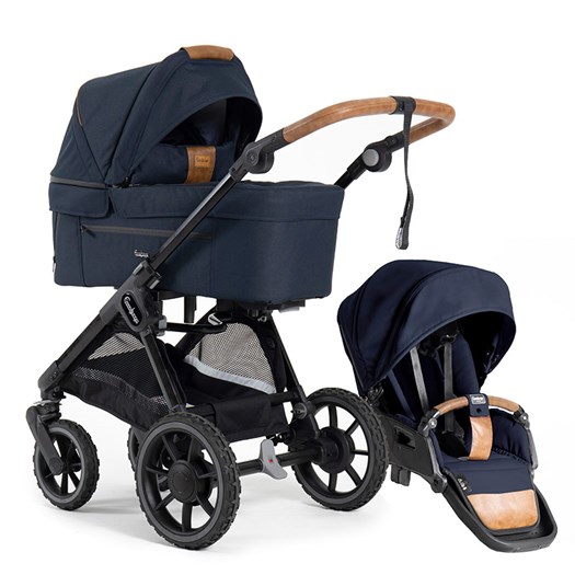 Emmaljunga Sento Pro Outdoor duovagn Flat+