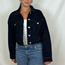 Sammetsmix denimjacka