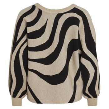 Zebrastrickad tröja