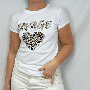 Savage leopard T-shirt