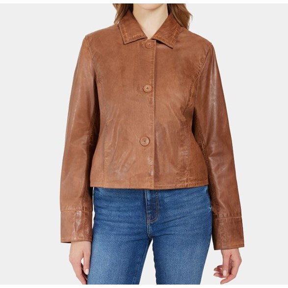 Thea Jacket Cognac
