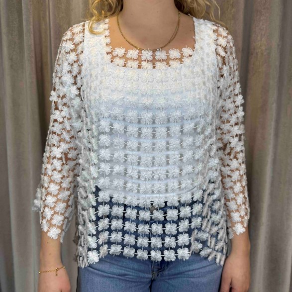 Flower blouse