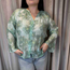 Romantisk blommig blus