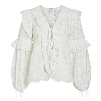 ROUKAREN L/S V-NECK TOP