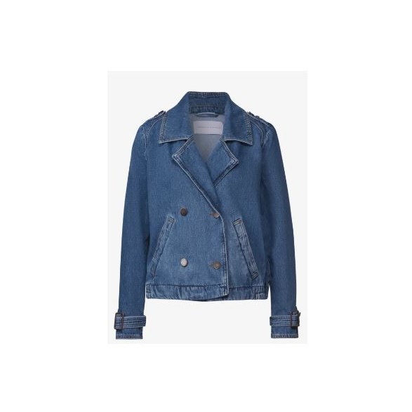 Kort jeansjacka