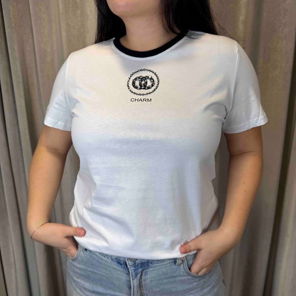 T-shirt charmlogo