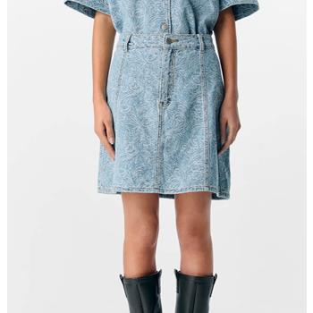 OBJMIRWA denim kjol