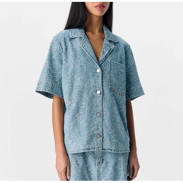 OBJMIRWA denim skjorta