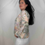 Romantisk blommig blus