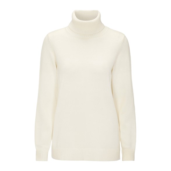 Newhouse Caroline Turtleneck Off White