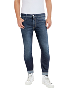 REPLAY Anbass Hyperflex Jeans Dark Blue