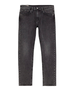 Levis 502 Jeans Dark Black Worn In
