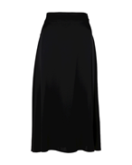 Stenströms Clementine Black Silk Skirt