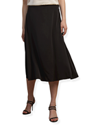 Stenströms Clementine Black Silk Skirt
