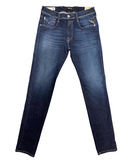 REPLAY Anbass Hyperflex Jeans Dark Blue