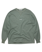Acne Studios Stamp Logo Sweater Cedar Green