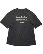 Acne Studios Logo T-Shirt Faded Black