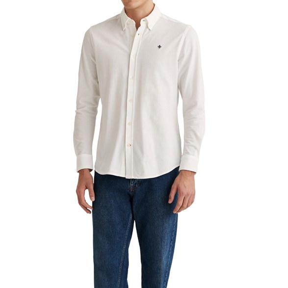 Morris Ivory Bd Jersey Shirt White