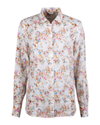 Stenströms Sofie Linen Shirt Rc Flower Print
