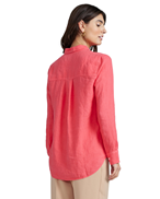 MOS MOSH Karli Linen Shirt Teaberry