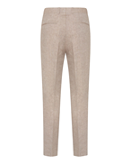 Oscar Jacobson Denz Linen Trousers Light Beige